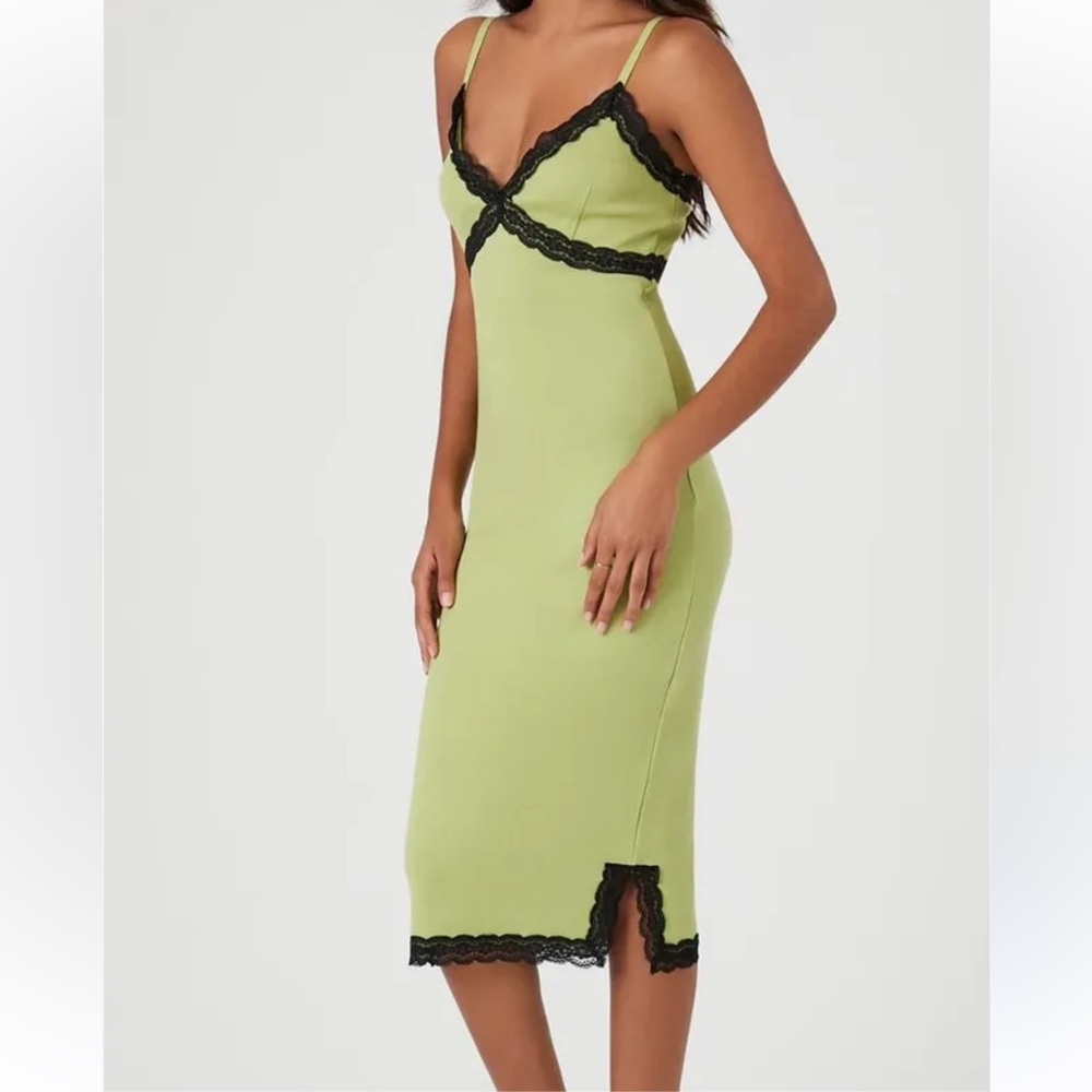 Forever21 Lace Trim Dress